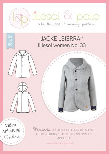 No.33 • JACKE SIERRA • LILLESOL WOMEN • PSM & ANLEITUNG