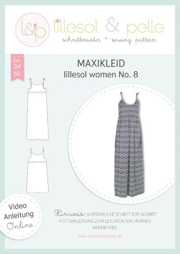 No.8 • MAXIKLEID • LILLESOL WOMEN • PSM & ANLEITUNG