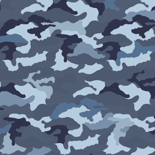 JERSEY CAMOUFLAGE BLUE