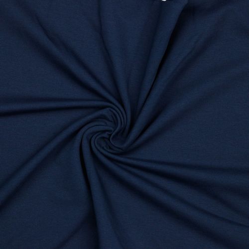 ORGANIC FRENCH TERRY • NAVY • NON-BRUSHED